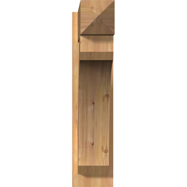 Legacy Arts & Crafts Smooth Outlooker, Western Red Cedar, 7 1/2W X 28D X 32H